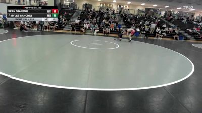 138 lbs Cons. Round 6 - Myles Sanchez, AMDG vs Sean Stanton, NWTC