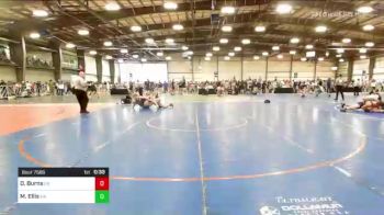 195 lbs Consi Of 8 #1 - Dante Burns, PA vs Mark Ellis, NA