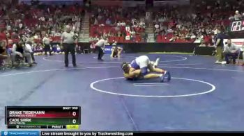 1 lbs Cons. Round 1 - Drake Tiedemann, Northwood-Kensett vs Cade Shirk, Emmetsburg