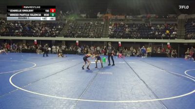 60 lbs Round 1 - Izabelle Englert, Viking Wrestling Club vs Mineidi Pantoja Valencia, Weigh-In Club