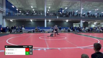 55 lbs Round 5 (6 Team) - Brady Bellavia, Medina Highland vs Reed Nicholas, Carrollton