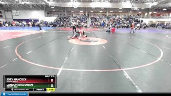 165 lbs Champ. Round 2 - Joey Hancock, Baker (Kan.) vs Landon Buchanan, Indiana Tech