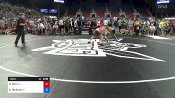 132 lbs Quarters - Dalton Perry, Pennsylvania vs Giosue Hickman, Arizona