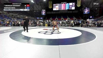 190 lbs Cons. Sub-quarters - Nicholas Zadvinskiy, NY vs Santiago Moya, IL