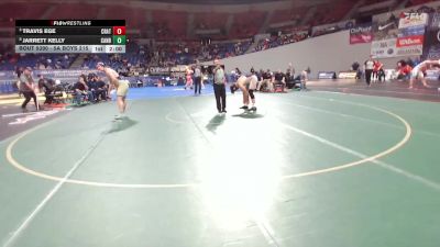 5A Boys 215 lbs 3rd Place Match - Travis Ege, Crater Boys vs Jarrett Kelly, Canby Boys