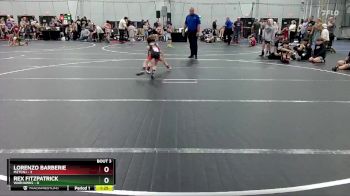 48 lbs Round 2 (4 Team) - Lorenzo Barberie, M2TCNJ vs Rex Fitzpatrick, Warhawks