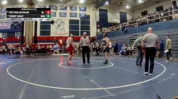 285 lbs Consy 3 - Peyton Schaum, Mt. Pleasant vs Teddy Gray, Burgettstown