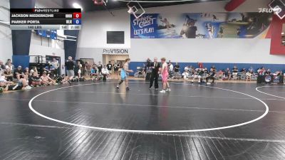 140 lbs Jackson Niederkohr, Ohio Grey vs Parker Porta, New Jersey