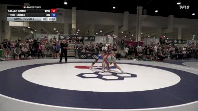 74 lbs Cons. Round 5 - Kellen Smith, West Point Wrestling Club vs Tre Haines, Ascend Wrestling Academy