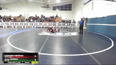 138 lbs Cons. Round 5 - Elias Herrera, Bullard vs Leonardo Mendoza, Santa Maria