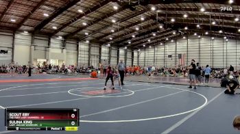 127 lbs Finals (8 Team) - Anna Madi, NE United vs Brielynn Breitenstein, KISZ