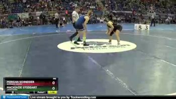 135 lbs Cons. Round 2 - Morgan Schneider, Bismarck Legacy vs MacKenzie Stoddart, Jamestown