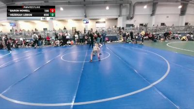 52 lbs Semifinal - Hezekiah Lemon, Maverick Elite Wrestling Club vs Baron Howell, Texas Elite Wrestling Club