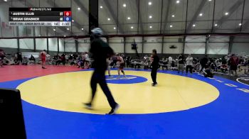 Junior Boys GR - 144 lbs 1st Place Match - Austin Ellis, UT vs Brian Grabner, AK
