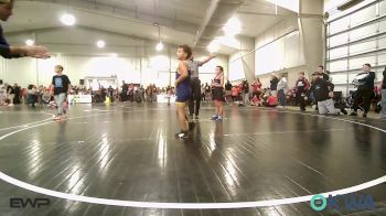 83 lbs Semifinal - Katelee Cole, Tulsa Blue T Panthers vs Bryson Goff, Team Tulsa Wrestling Club