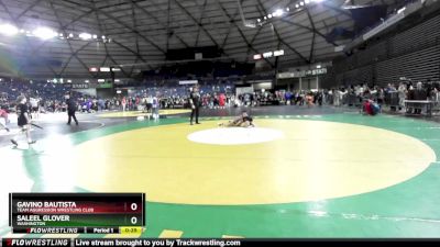 80 lbs 3rd Place Match - Gavino Bautista, Team Aggression Wrestling Club vs Saleel Glover, Washington