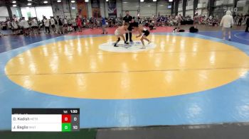 126 lbs Rr Rnd 3 - Dylan Kadish, MetroWest United Black vs Jackson Baglio, Team Shutt Wrestling Prep