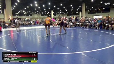 170+182 Round 3 - Terra Burse, Team Clarksville Wrestling vs Lainey Driggett, Big Money Movin