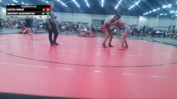 165 lbs Round 1 (6 Team) - Anthony Blessington, The Dream Team vs Justus Wheat, Funky Bunch
