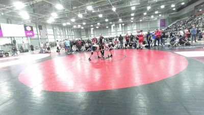 100 lbs Semis - Logan Wray, Mat Demon Wrestling Club vs Karver Peasley, Inland Northwest Wrestling Training Center