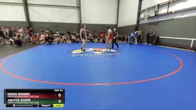 145 lbs Cons. Round 4 - Isaiah Rogers, Askeo International Mat Club vs Ashton Baker, Askeo International Mat Club