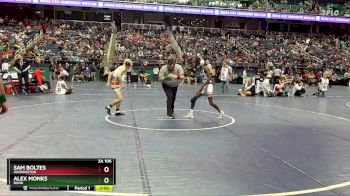 2A 106 lbs Quarterfinal - Sam Boltes, Washington vs Alex Monks, Bunn