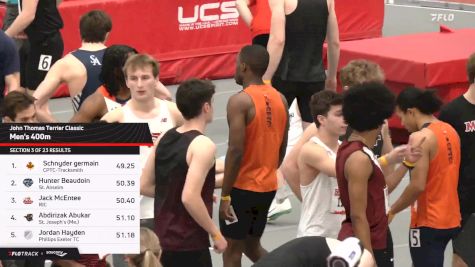 Men's 400m Invite, Prelims 12