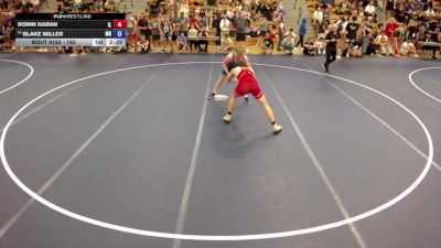165 lbs Champ. Round 2 - Ronin Haran, IL vs Blake Miller, MN