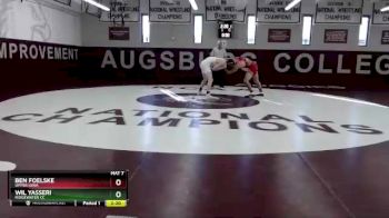 157 lbs Champ. Round 1 - Ben Foelske, Upper Iowa vs Wil Yasseri, Ridgewater CC