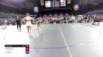 164 lbs Cons 8 #2 - Billie Bonwell, Nevada vs Grace Leota, Florida