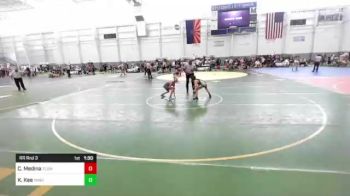 77 lbs Rr Rnd 3 - Conrad Medina, Team Coalinga vs Kyler Kee, Window Rock Bison