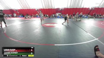 138 lbs Round 1 (6 Team) - Logan Olson, Rochester Century vs Caynen Schmidt, Buffalo