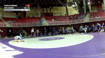 190 lbs Quarters & 1st Wb (16 Team) - Charlie Everman, Lincoln East vs Sam Lungrin, Kearney