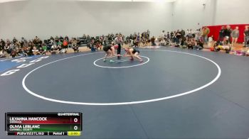 130 lbs Quarterfinal - Olivia LeBlanc, Campbell County vs Lilyahna Hancock, Sheridan