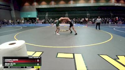 150 lbs Cons. Round 3 - Joseph Demo, Casa Grande vs Sean Silva, Desert Vista