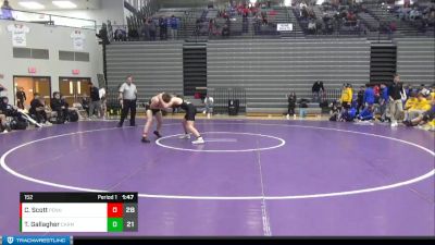 152 lbs Semis & 1st Wrestleback (8 Team) - Chris Scott, Penn vs Trevor Gallagher, Carmel