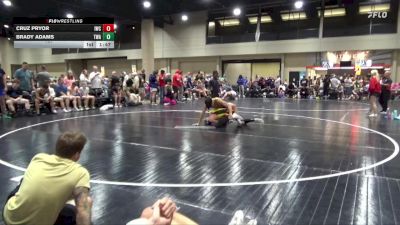 157 lbs Round 4 (6 Team) - Cruz Pryor, Indy WC vs Brady Adams, Trojan WA