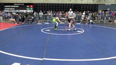 85 lbs Consi Of 8 #1 - Carter Redmond, Milford vs Jacob Wills, Odenton