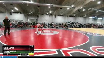120 lbs Quarterfinal - Amelia Bacon, Vista Peak vs Lexie Lopez, Loveland
