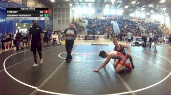 138 lbs Cons. Round 3 - Tripp Wilson, Caveman vs Cyler Robinson, Lake City Wrestling Club