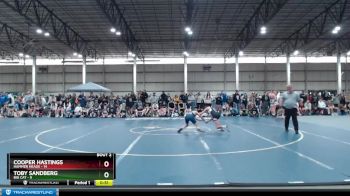 102 lbs Round 1 (4 Team) - Cooper Hastings, Hammer Heads vs Toby Sandberg, Big Cat