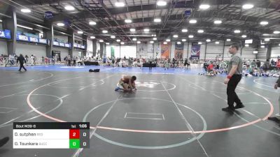 106 lbs Rr Rnd 3 - Derek Sutphen, Red Devil Wrestling Club vs Oumar Tounkara, Buccaneers WC