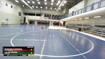 160 lbs Cons. Round 2 - Calvin Harding, Westlake vs Thatcher Casperson, Elite Wrestling