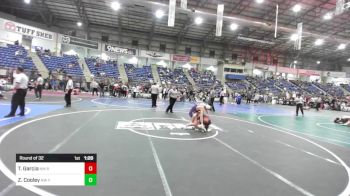 157 lbs Round Of 32 - Tatum Garcia, NM Bad Boyz vs Zach Cooley, NW Vikings