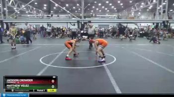 88 lbs Round 1 (6 Team) - Jackson Crowder, Cimarron vs Matthew Velez, The Hunt