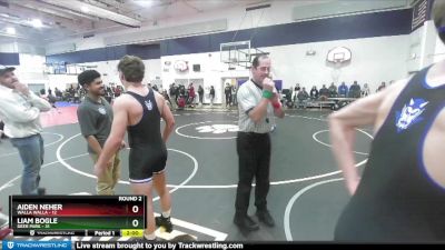 175 lbs Round 2 (4 Team) - Liam Bogle, Deer Park vs Aiden Neher, Walla Walla