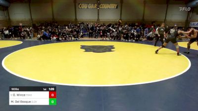 160 lbs Quarterfinal - Dj Wince, Ponderosa (CO) vs Mark Del Bosque, Clovis North