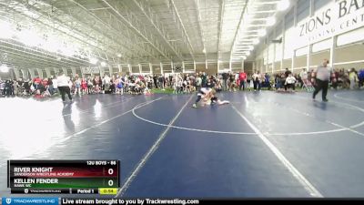 86 lbs Cons. Round 1 - Kellen Fender, Hawk WC vs River Knight, Sanderson Wrestling Academy