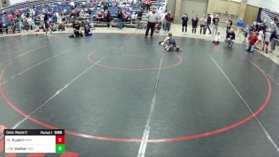 12U Boys - 63 lbs Cons. Round 2 - Henry Rupert, Maryland vs Hayzon Walker, Stallions Wrestling Club