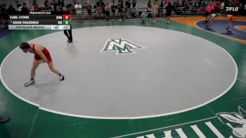 133-136 lbs 5th Place Match - Adan Oquendo, Rock Falls Rockets vs Cael Lyons, Big Game